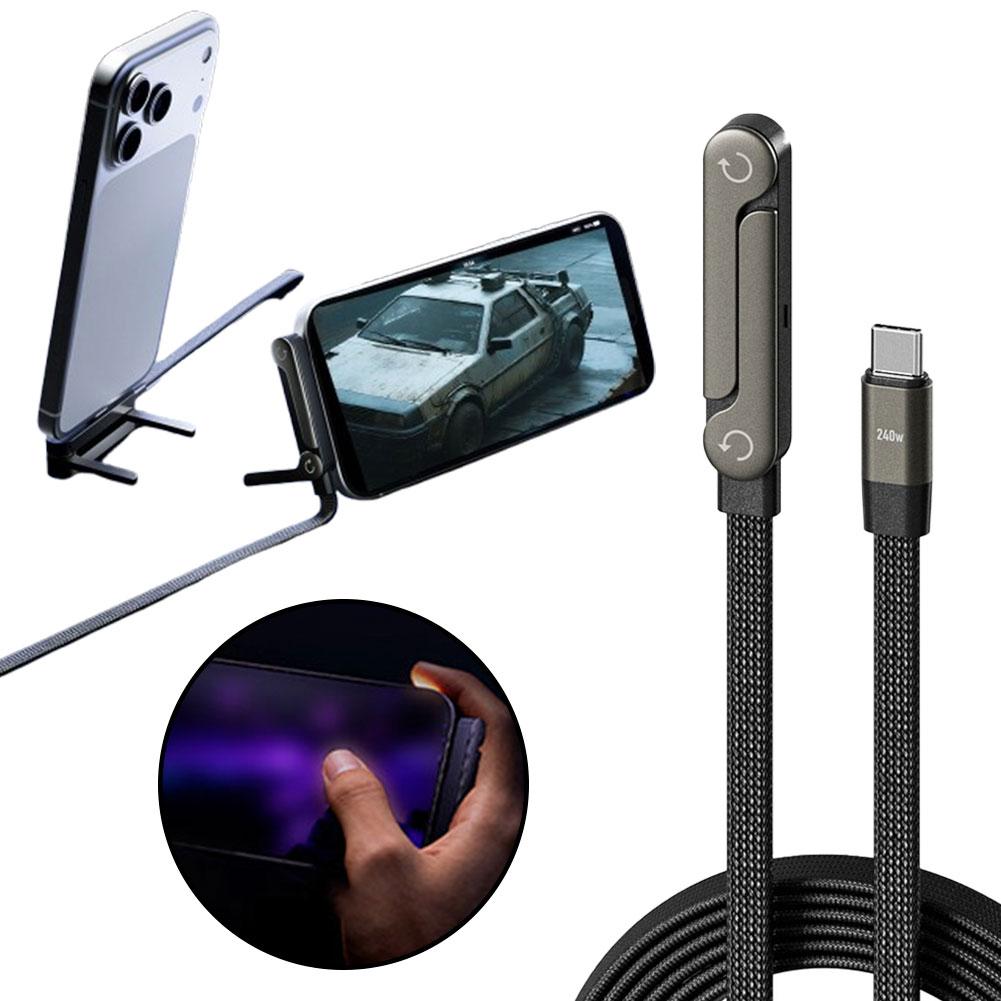 Elbow Fast Charging Phone Holder Cable - Image 2