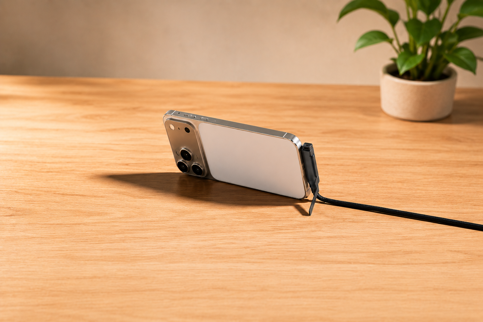 Elbow Fast Charging Phone Holder Cable