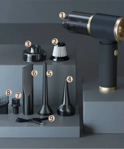CleanVibe™ – 6-in-1 Cordless Car & Home Vacuum - Image 3